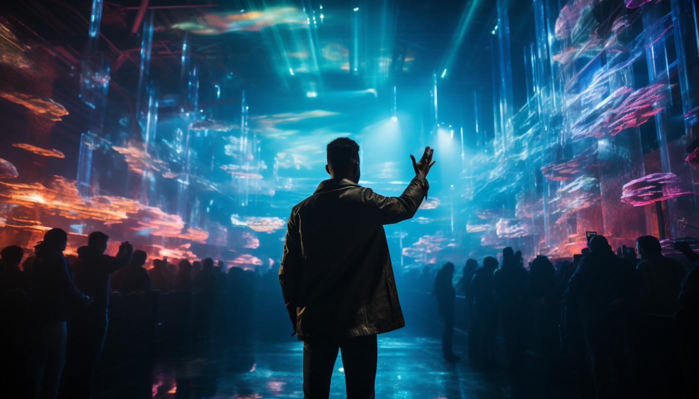 Proyección holográfica: el futuro de los conciertos